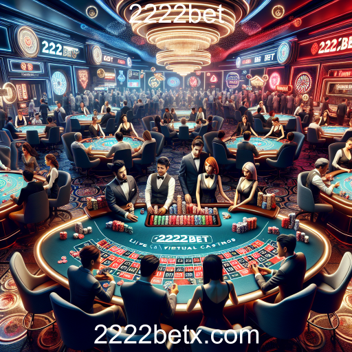 Experimente a Emoção dos Jogos 'Ao Vivo' no 2222bet